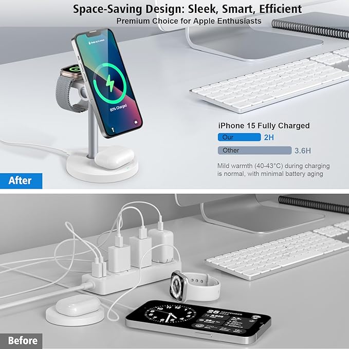 3 in 1 Wireless Charging Station - Image 3