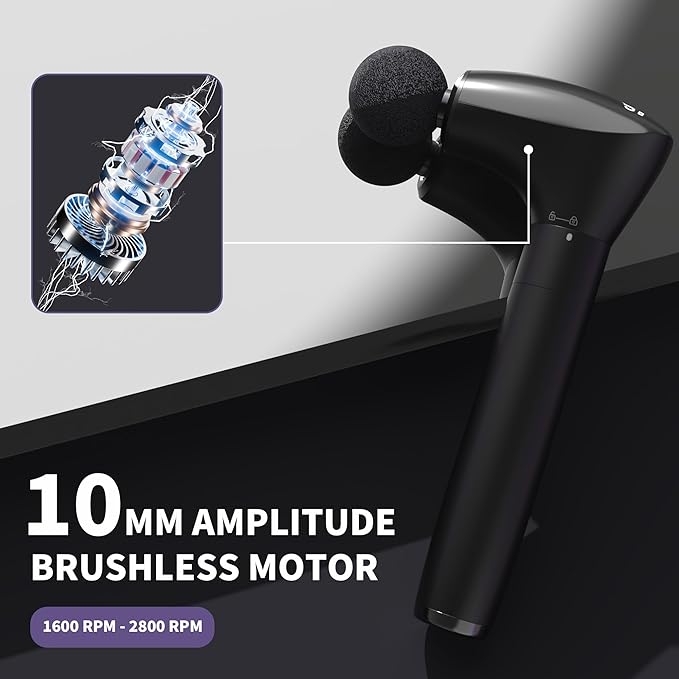 CAREKING 2-in-1 Detachable Muscle Massage Gun Deep Tissue - Image 6