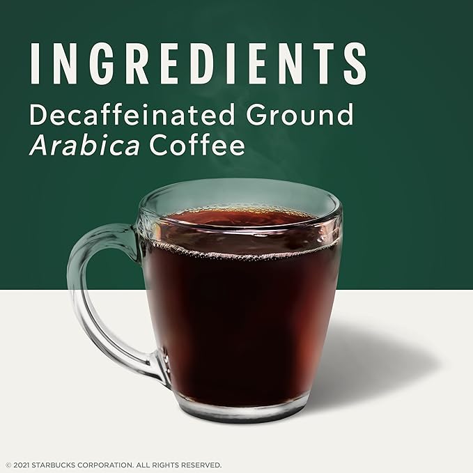 Starbucks K-Cup Coffee Pods, Medium Roast Hot or Iced Coffee, Decaf House Blend - Image 5