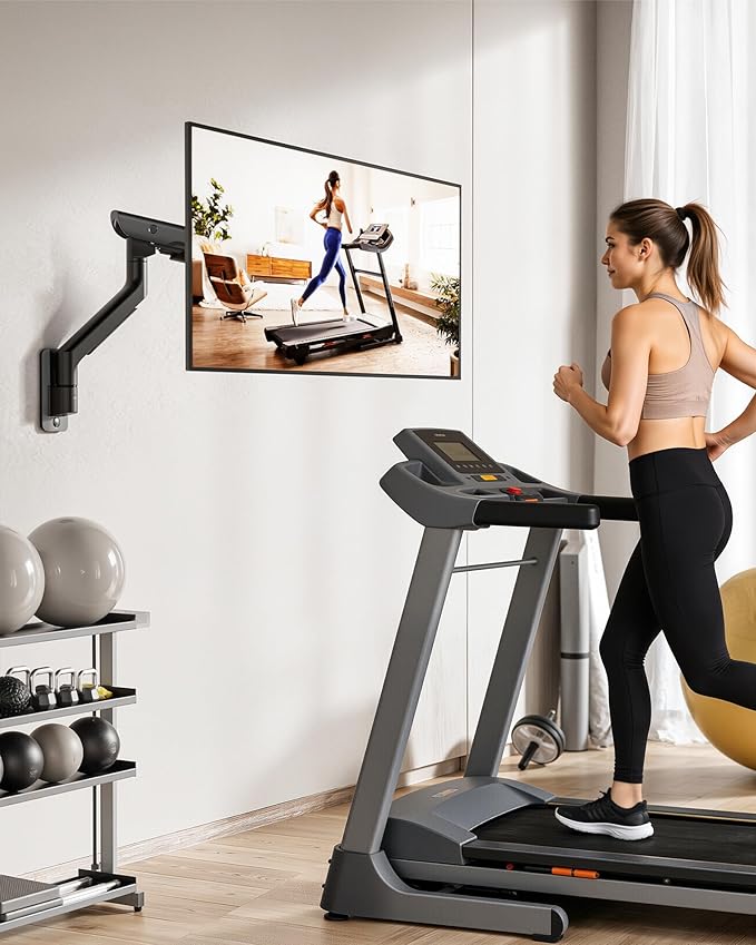 monTEK Heavy-Duty Single Monitor Wall Mount - Image 9