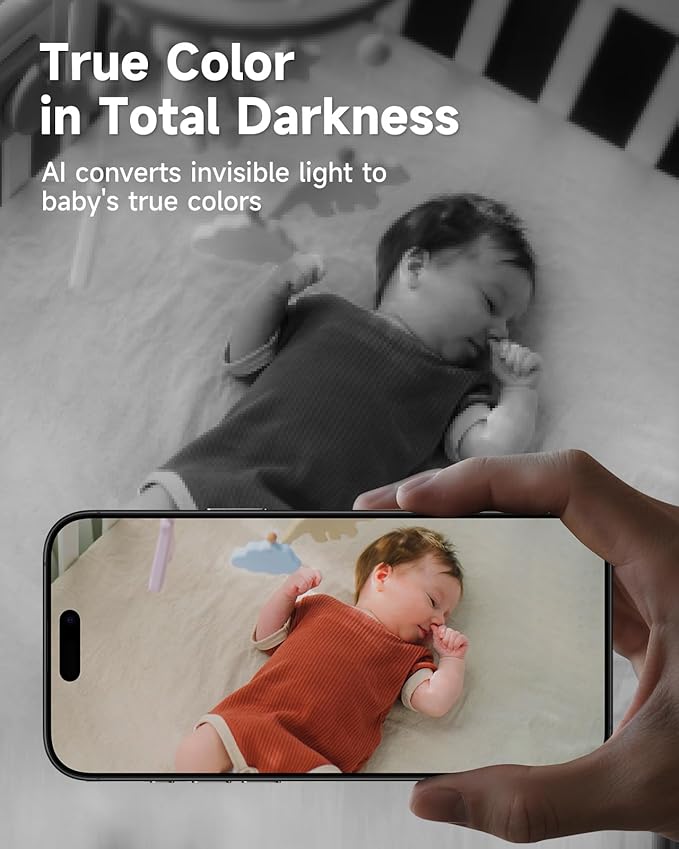 MAMAPRO Baby Monitor with Camera and Audio - Image 3