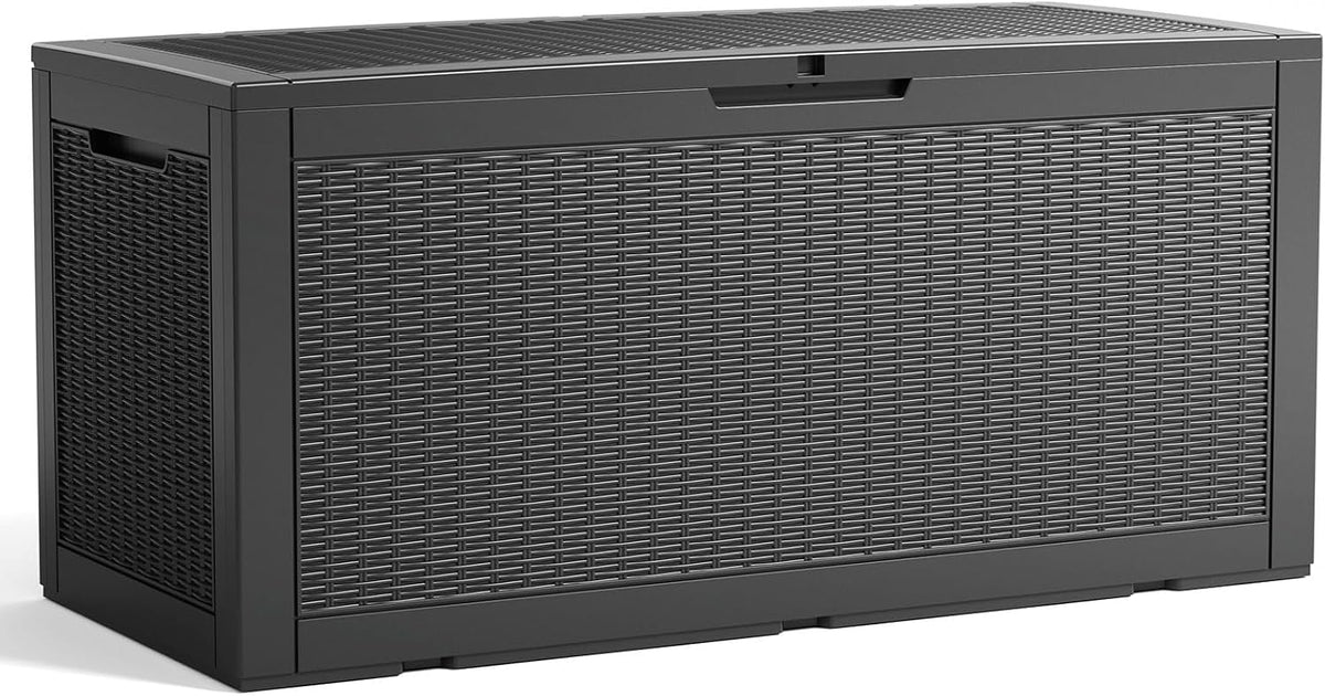 125 gallon outdoor storage box, large waterproof uv, main product view