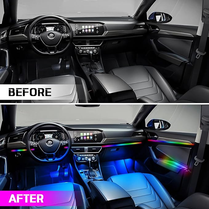 Dreamcolor Acrylic Interior Car Light 10 in 1 Automotive Ambient Light Kits - Image 4