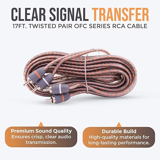 Elite Audio Premium 0 Gauge CCA Amplifier Installation Wiring Amp Kit, 3600 - Image 5