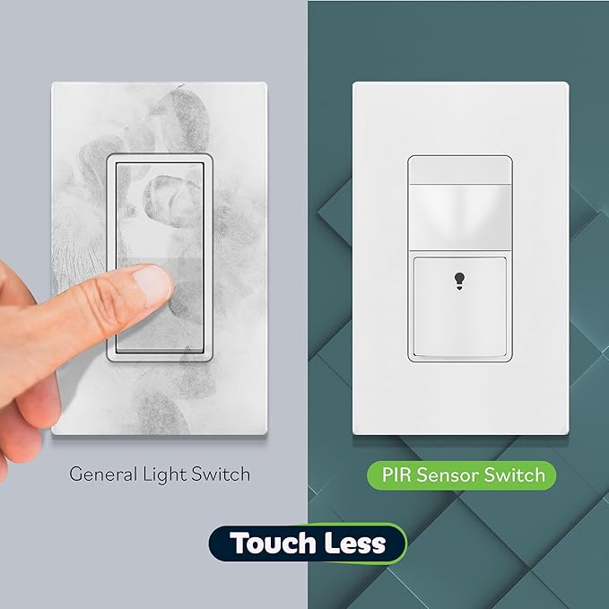 TOPGREENER Motion Sensor Switch, PIR Sensor - Image 6