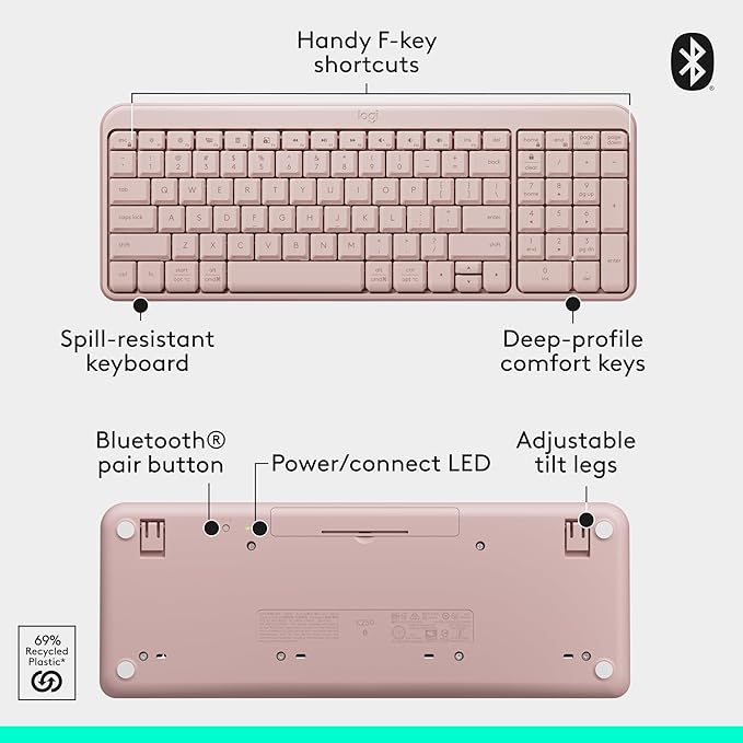 Logitech MK250 Bluetooth Wireless Mouse and Keyboard Combo: Fast & Easy - Image 8