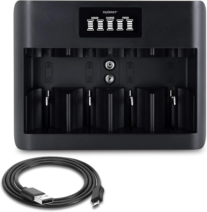 Tenergy TN486U 5-Bay Universal Battery Charger - Image 6