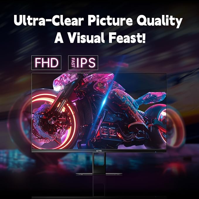 KTC Gaming Monitor 27 inch 180hz 1ms | Fast IPS Screen 1080p Monitor|2 x HDMI - Image 3