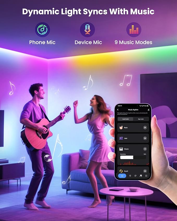 26.25ft RGB+IC LED Strip Lights - Image 9