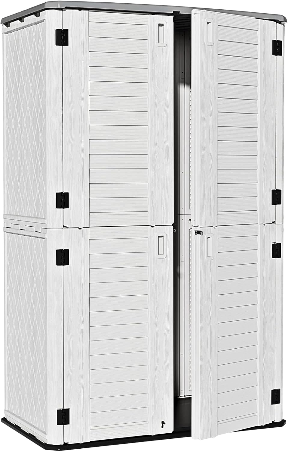 zzm large 67 cu.ft waterproof storage shed, outdoor, main product view
