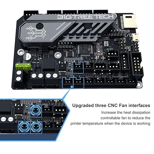BIGTREETECH SKR Mini E3 V3.0 32 Bit Control Board Integrated TMC2209 UART - Image 5