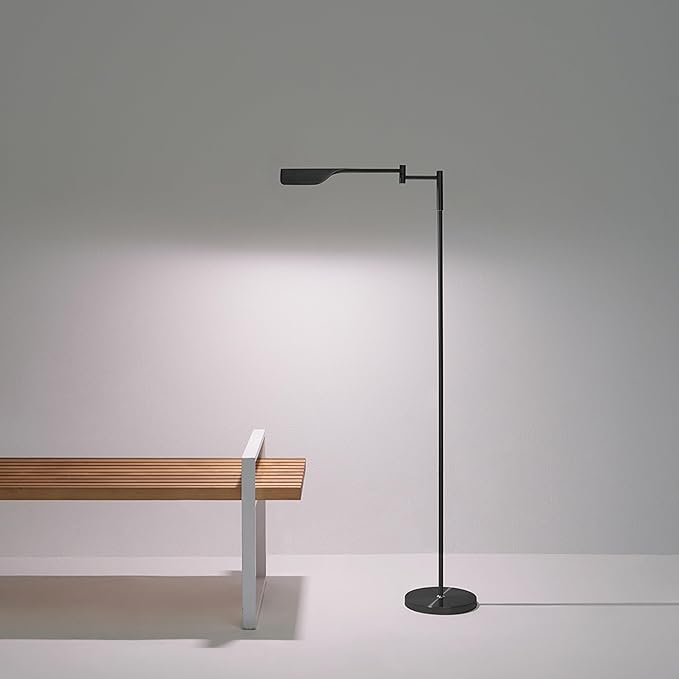 Brightech Leaf Pharmacy LED Reading Lamp, Dimmable Floor Lamp - Image 8