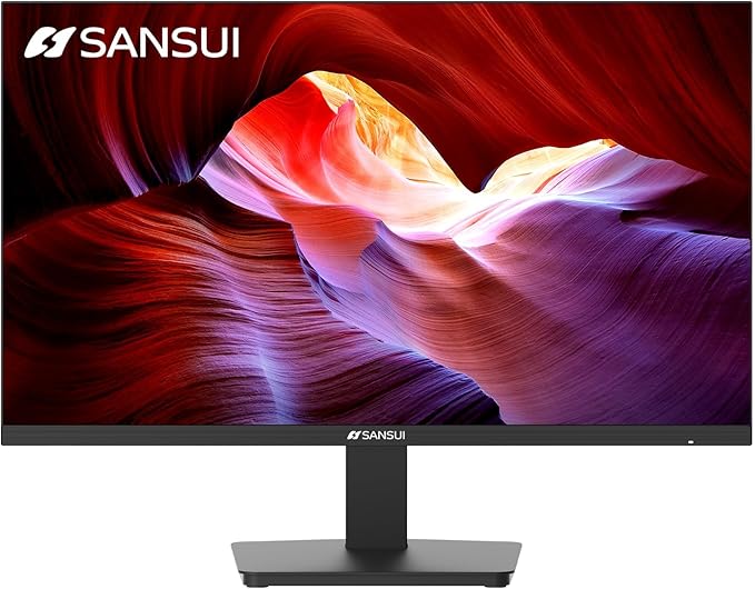 SANSUI Monitor 24 Inch 100Hz PC Monitor, HDMI VGA Ports VESA Mount, FHD - Image 9