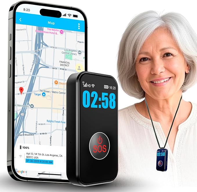 SecuLife New 2026 Fall Alert Device, Medical Alert Pendant by SecuLife%C2%AE