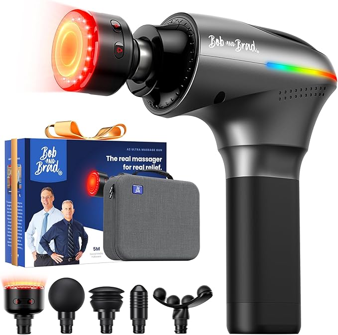 BOB AND BRAD A2 Ultra Massage Gun by BOBANDBRAD