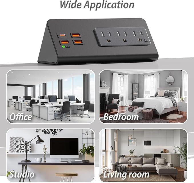 Upgraded Version Edge Mount Power Strip - Image 8