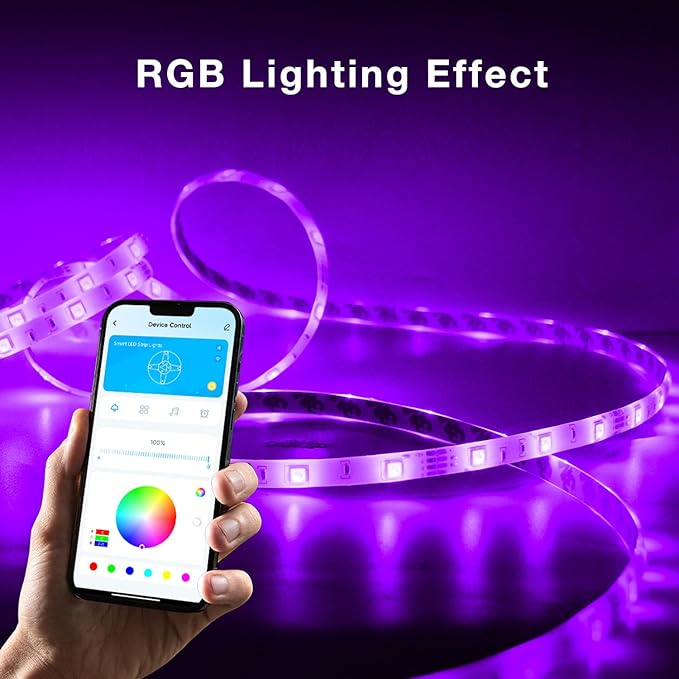 DAYBETTER IP65 Waterproof Led Strip Lights, Smart WiFi LED Lights Work - Image 7