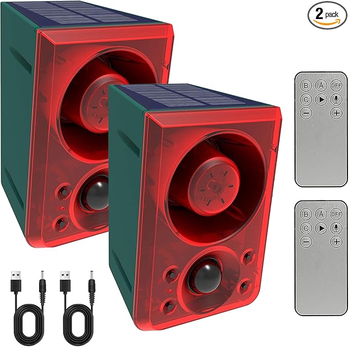 ChunHee Solar Outdoor Motion Sensor Alarm by ChunHee