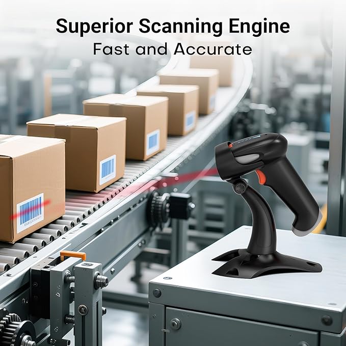Tera Barcode Scanner Wireless 1D 2D QR - Image 3