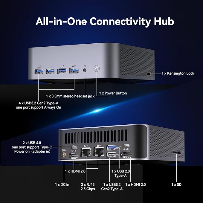 GEEKOM GT1 Mega AI Mini PC, - Image 9
