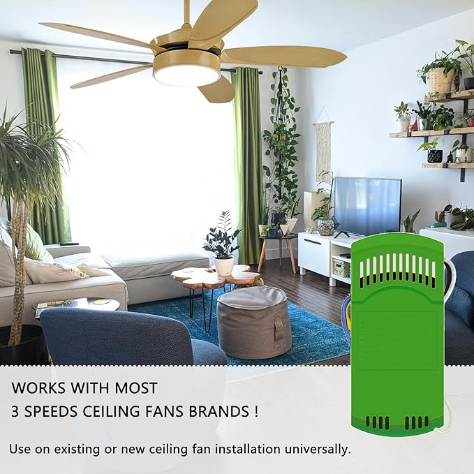 Universal Ceiling Fan Remote Control Receiver - Image 3