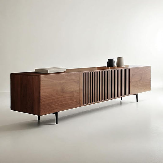 gaoyangjiaju Modern Walnut TV Console by Gaoyangjiaju