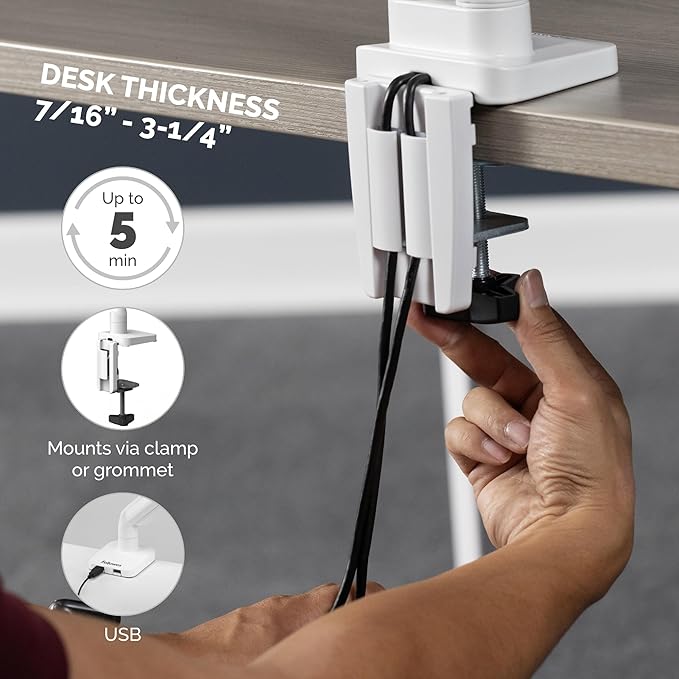 Fellowes Platinum Series Single Monitor Arm - Image 4