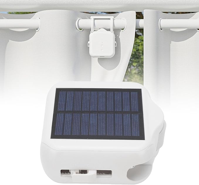 Diydeg Smart Curtain Motor, Solar Powered APP Remote Control Automatic Curtain - Image 7