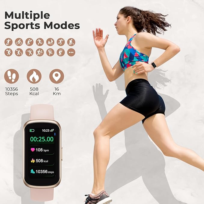 TIFOZEN Fitness Tracker for Women Men, Smart Watch Band - Image 3