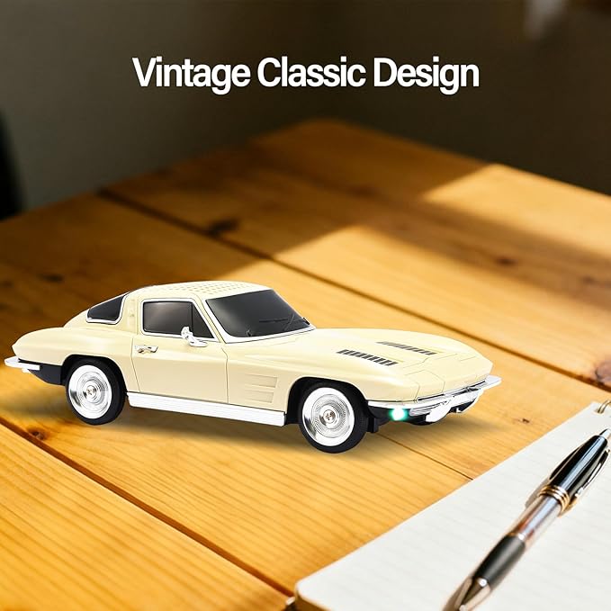 WSTER Retro American Style car Bluetooth Speaker, Portable Wireless Outdoor - Image 5