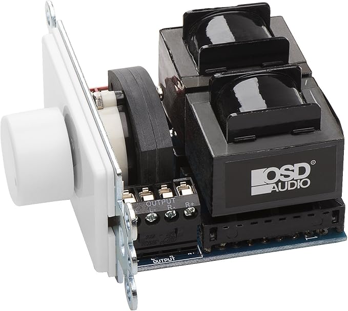 OSD Audio 300W Sleek, Minimalist Design in Wall Volume Control, Rotary Knob - Image 3