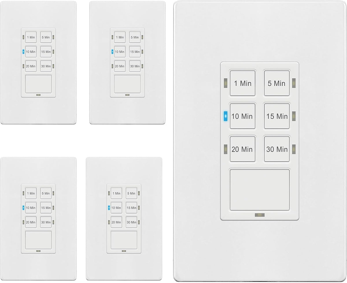 TG 30-Min Countdown Timer Switch, Neutral Required in Wall Timer