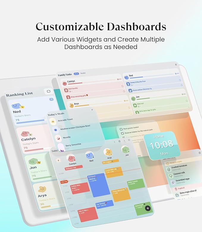 Cozyla Digital Calendar+ 2: 15.6'' Wall Planner Touch Screen Chore Chart - Image 4