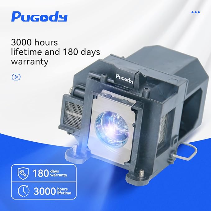 Pugody ELPLP57/V13H010L57 Replacement Projector Lamp Bulb - Image 2