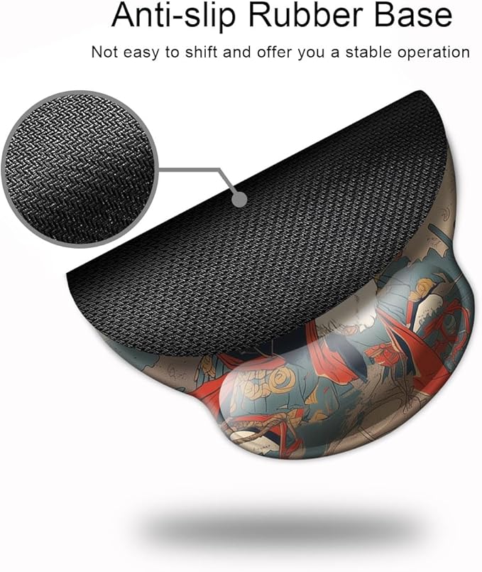 Ergonomic Mouse Pad with Wrist Support, Mouse Pad with Wrist Rest, Relieve - Image 5