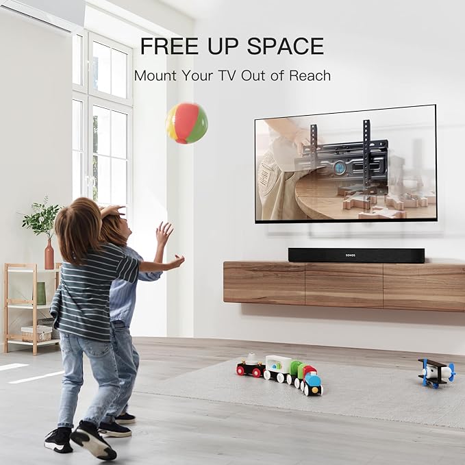 Pipishell TV Wall Mount, Full Motion Wall Mount - Image 7