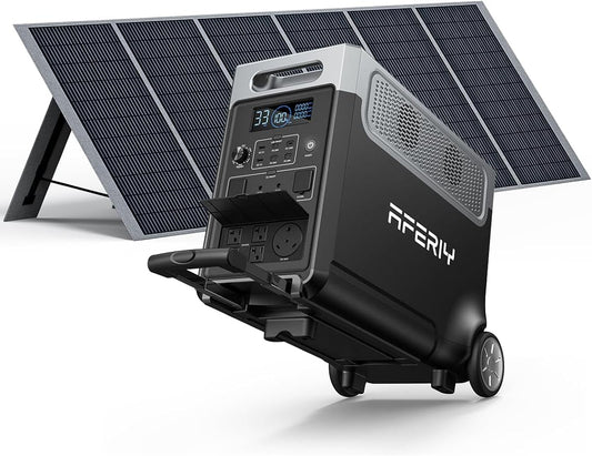 AFERIY Solar Generator 3840Wh Portable Power Station by AFERIY