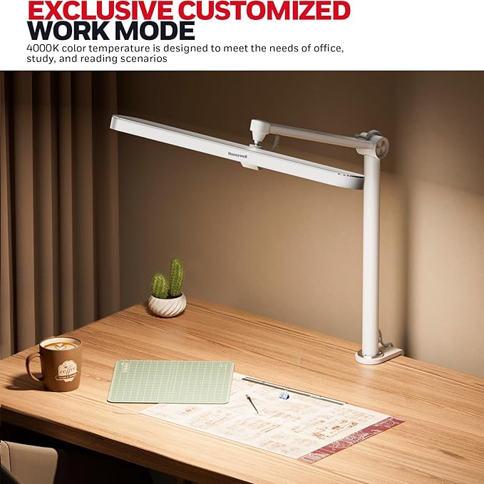 Honeywell LED Desk Lamp with Clamp - Image 2