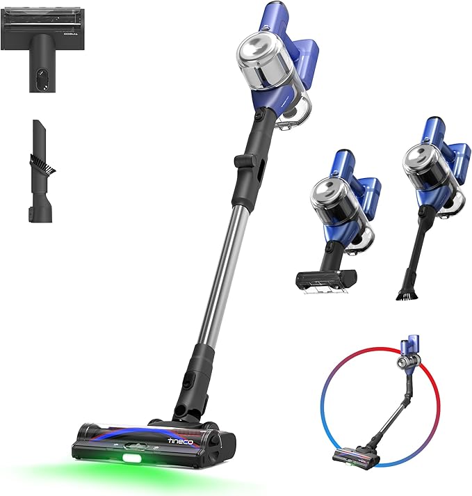 Tineco Pure ONE S50 Pro Cordless Stick Vacuum Cleaner, 200AW Powerful Suction by Tineco