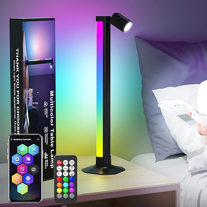 Smart Light Bar with Swivel Lamp, LED Light Bar by Wilux