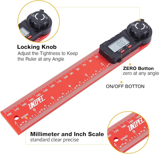 Digital Angle Finder Protractor, Angle Finder Ruler - Image 7