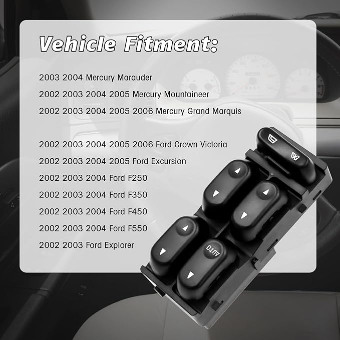 Ford Power Window Switch Replacement - Image 2