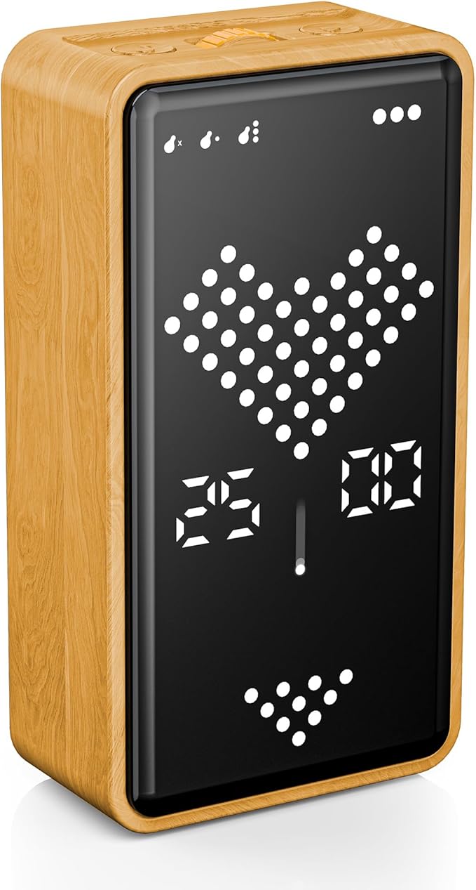 Digital Hourglass Timer, Rechargeable Magnetic Visual Timer by Exlliy