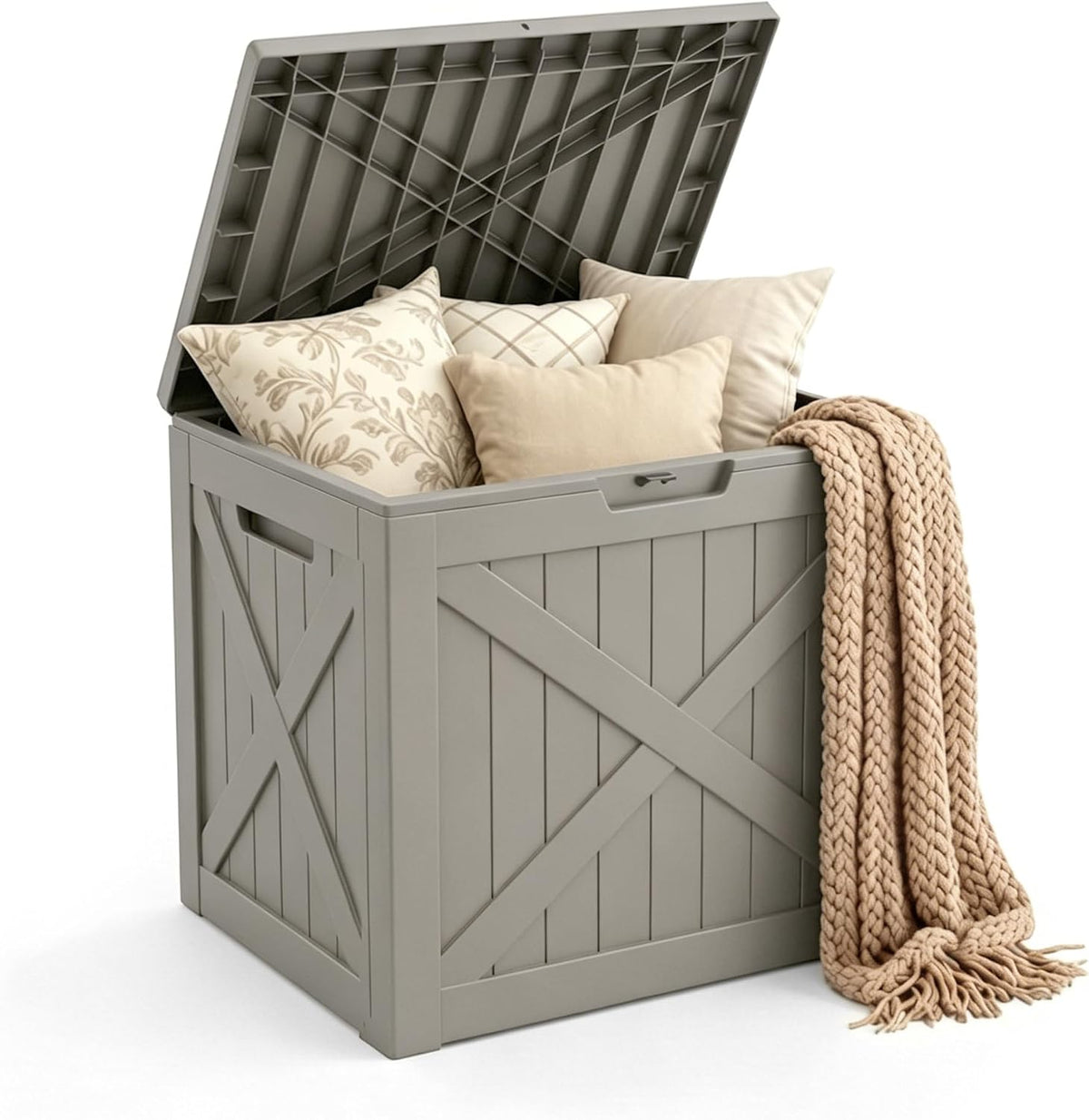 mars villa deck box, waterproof outdoor storage box, main product view