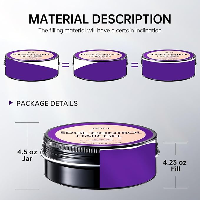 BOLI Strong Hold Edge Control Gel - Image 6