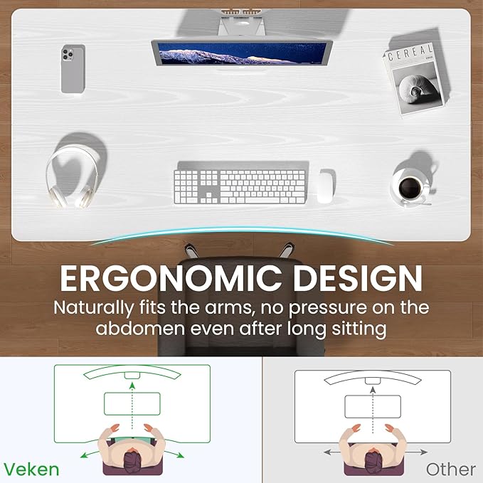 Veken 63 x 28 Inch Electric Standing Desk - Image 5