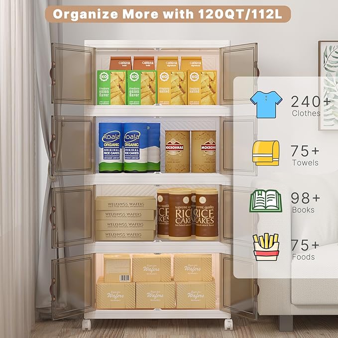 Extra Large Stackable Storage Bins - Image 7