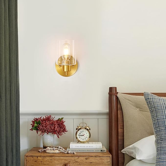 SOPEAS Brushed Gold Wall Sconce - Image 6