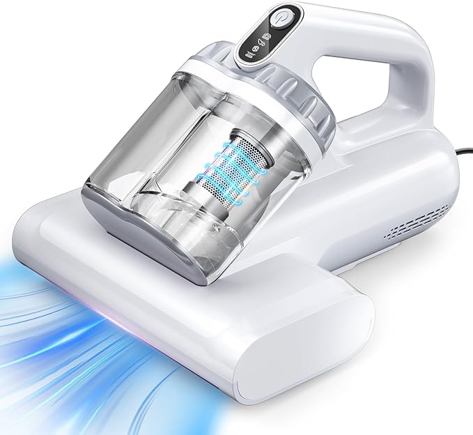 BYHUME Mattress Vacuum Cleaner, 17Kpa 650W Bed Vacuum Cleaner, 273nm UV-C Light by BYHUME