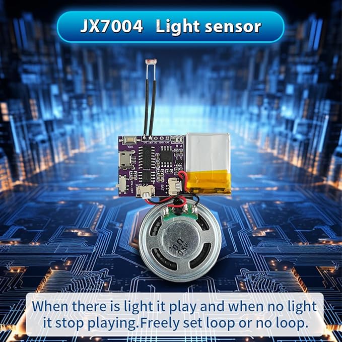 Voice Module, MP3 Music Sound Chips, 16MB Sound Module - Image 2
